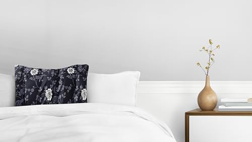 Image of 200 TC Cotton Bedsheet Set with 2 Pillow Covers | King Size Soft Breathable Wrinkle Free - Floral Printed Double Bedsheets | Bed Size 78x78x10 Inches | Pillow Covers Fit Up to 10 Inch