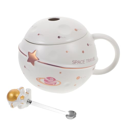 EPIGEIST Tazza Per Acqua Astronauta Con Motivo Spaziale Per Bere Tè e Altre Bevande Regalo Per Uso Quotidiano in Casa e Ufficio