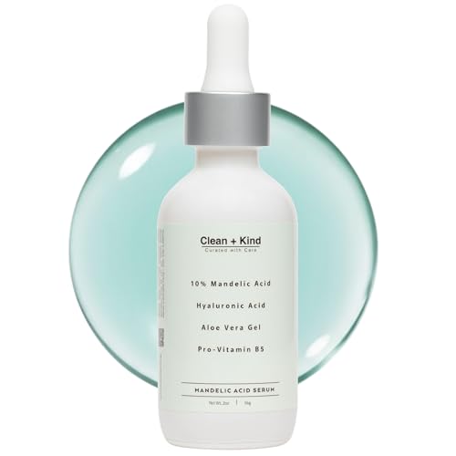 10% Mandelic Acid Serum – Gentle Exfoliant for Sensitive & Acne-Prone Skin | Fades Dark Spots, Reduces Redness & Refines Texture