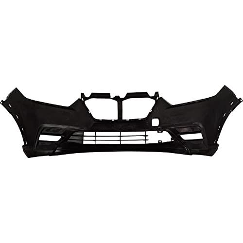 Image of FitParts Compatible with Nissan Kicks 2018-2020 Front Bumper Cover | CAPA Certified, Primed, With Tow Hook Hole, Ready to Paint, OEM 620225RB0J, NI1000322