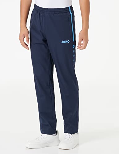 JAKO Men's Champ 2.0 Tracksuit with Hood, Navy/Dark Blue/Skyblue, S, M9620, Navy/Dark Blue/Sky Blue - Image 4