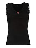 Vive Maria Damen Ripptanktop Vive Maria Lilly Classic Damen Ripptanktop, Größe:M