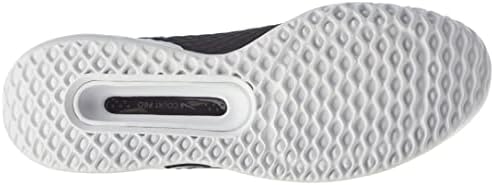 Nike Men's Hard Court Tennis Shoes, Black White, 12 US | Image 3