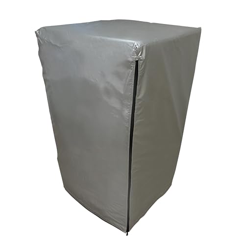 Lista de fundas para centros de lavado , tabla con los diez mejores. 48 Funda para Lavadora - Secadora Digital Impermeable de Carga Frontal - Cubierta de Lavadora y Secadora de Lona Afelpada Premium con Costuras Reforzadas - Protege ante Sol, Agua y...