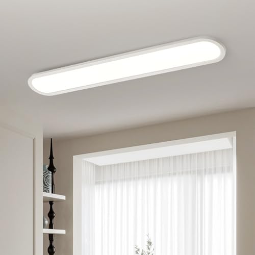 Plafonnier LED avec télécommande intensité réglable 3000K-6500K lampe de plafond - 5