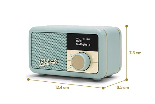 Radio DAB FM Bluetooth azul cielo para ambientar tus mañanas de café en casa 5