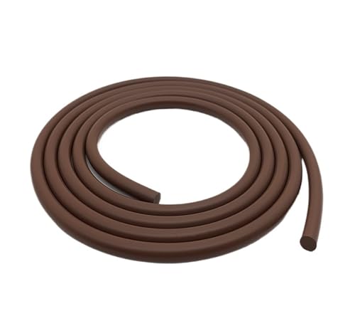 Cordon de caoutchouc marron résistant huile chaleur 1.8mm