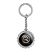 Mortal Kombat Logo Keychain Chrome Plated Metal Pop Cap Bottle Opener