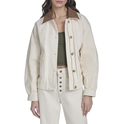 Image of Levi's Women's Relaxed Fit Cotton Bomber Jacket
