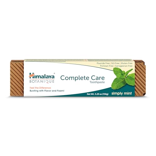 Himalaya Botanique Simply Mint Complete Care Toothpaste Refreshing Mint Flavour | Strong Teeth | Healthy Gums | Fresh Breath - 150g – Bild 7