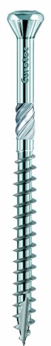 500 Terrassenschrauben EDELSTAHL GEHAERTET VA TX25 5x60mm inkl. 1 Drill Stop + 1 TX25 Bit - Bankirai Hapatec C1