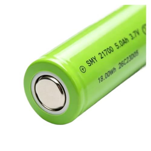 1-2000PCS 3.7V Batería De Litio Verde De Gran Capacidad