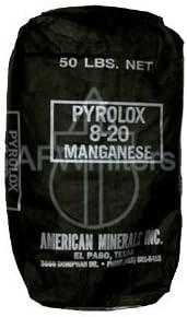 Pyrolox filter media 1/2 cu. ft. bag iron & sulfur media