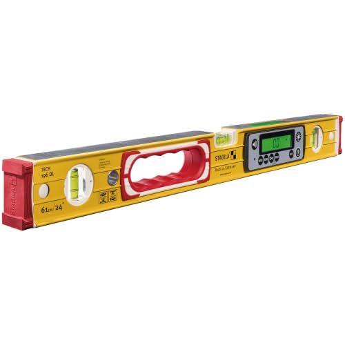 Image of STABILA TECH LEVEL 196 Digital Spirit Level, 24 Inch, Cat. Number 39524