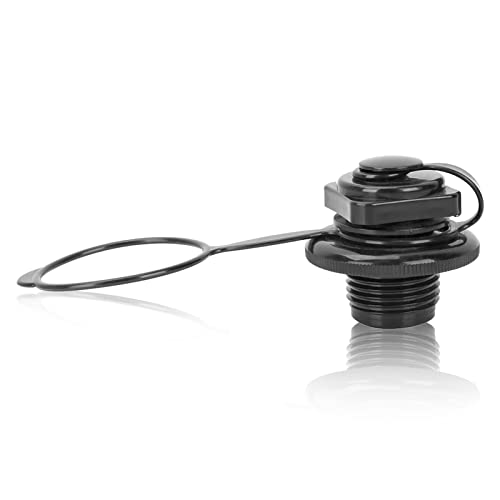 Inflatable Boat Air Valve, 23.9mm Plastic Air Valve Hats Screw Valve Replacement for Inflatable Fishing Boat Kayak Canoe Air Bed Valve Replacement Towable Tube Plug