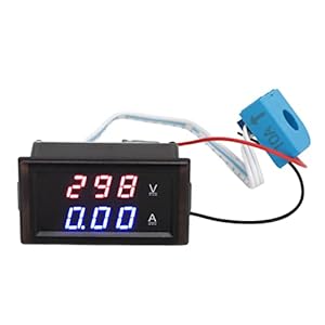 KIMISS Hall DC Digital Voltmeter Amperemeter Panel