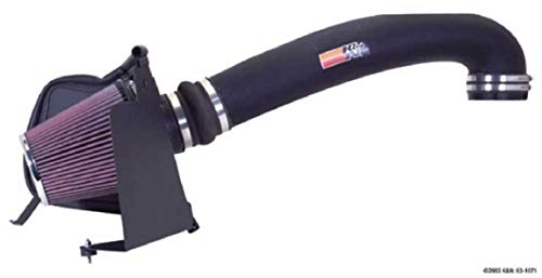 K&N Cold Air Intake Kit: High Performance, Guaranteed to Increase Horsepower: 50-State Legal: Fits 1999-2007 Chevy/GMC (Silverado 1500, Silverado 1500 Classic, Sierra 1500) 4.3L V6,57-3038