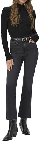 PAIGE Women's Claudine Raw Hem Jeans