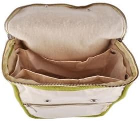 Miniatura 3 de Life Without Plastic Bolsa de almuerzo de algodón orgánico con aislamiento de lana - ribete verde