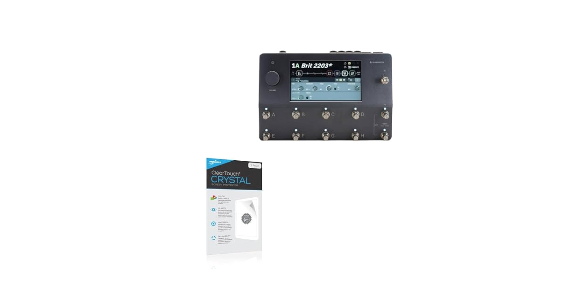 Neural Quad Cortex 保護パネル、フィルム、トリガーケーブル ギター Neural DSP QUAD CORTEX Quad Cortex | 高性能ギター
