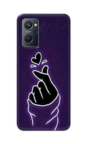 Image of Printed Hard Back Cover Case for Realme 9i 4G Back Cover (Famous South Korean K-Pop Music Icon) -1111