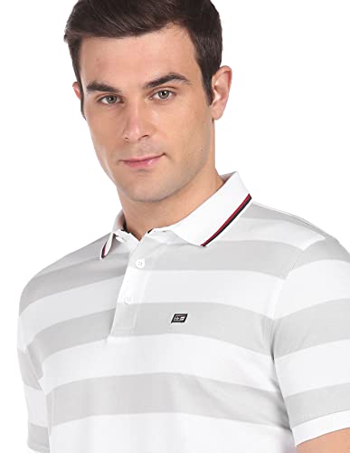 Image of Arrow Men's Cotton Straight Polo Neck T-Shirt