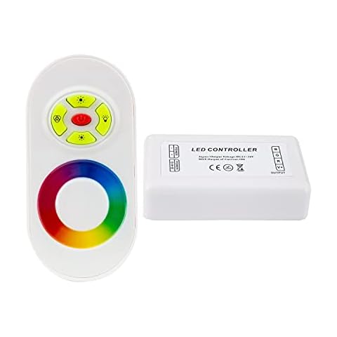 Controlador Regulador Táctil Tira LED RGB con Mando RF Cover