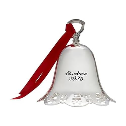 Towle 2025 Silver Plated Pierced Bell Ornament 46th Edition Towle 2025 Silver Plated Pierced Bell Ornament 46th Edition