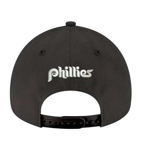 Gorra Ajustable New Era Philadelphia Phillies Negra miniatura 4