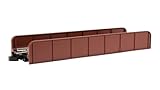 Bachmann Trains - E-Z Track® Girder Bridge with Nickel Silver Rails UNLETTERED - Oxide RED - N Scale
