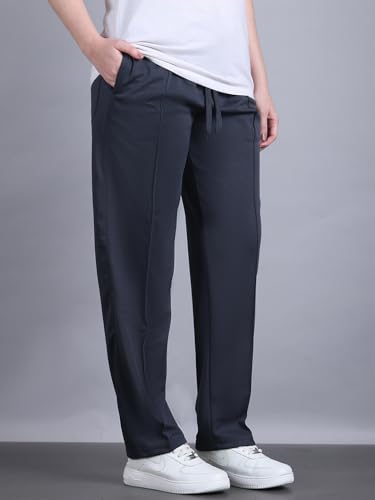 Image of Mack Jonney Solid| Relaxed Fit | Cotton Trackpant for Women-M27