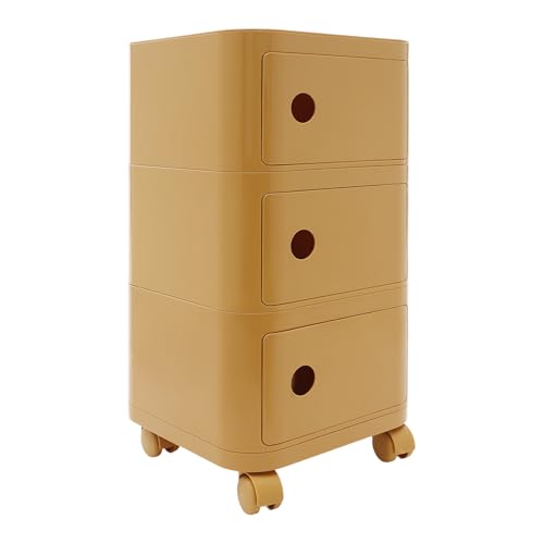 DOPBENT Rollcontainer, Rollcontainer mit 3 Schubladen...