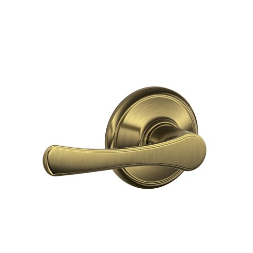 Schlage F10 VLA 609 16-080 10-027 134 N N SL Avila Hall And Closet Lever, Antique Brass cover