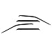 Wade 72-51402 Smoke Slim Wind Deflector - 4 Piece