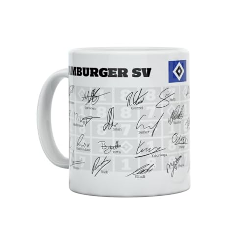 HSV Kaffeetasse Unterschriften 24/25 Fanartikel