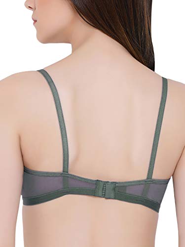 Image of Clovia Women's Cotton Non-Padded Non-Wired Printed Bra with Detachable Straps