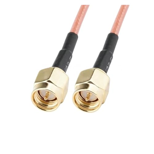 �R�l�N�^ F ���X SMA - CRC9 TS9 ���������W�����p�[�s�O�e�[���P�[�u�� 15CM RG316 3G 4G ���f�����[�^�[�p(SMA male to male)