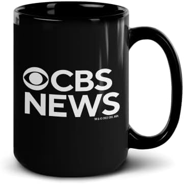 CBS News Logo Black Mug - Officially Licensed