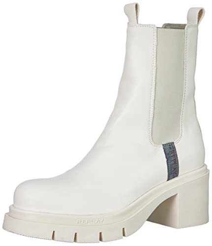 REPLAY Damen AVRYL DUAL Chelsea-Stiefel, 1286MILK, 39 EU