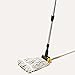 Tidy Tools Cotton Mop for Floor Cleaning Looped End Commercial Wet Floor Mop with Extendable Handle and Jaw Clamp