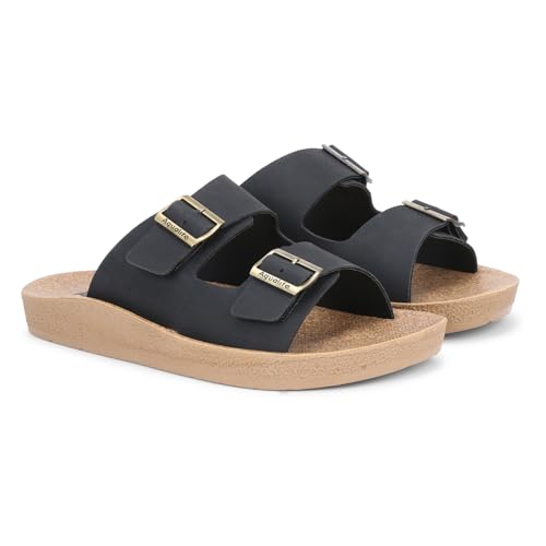 Image of Aqualite PG-113 Men's Ethic Slipper with Comfortable Cushion Insole|Ethic Slipper for Men's