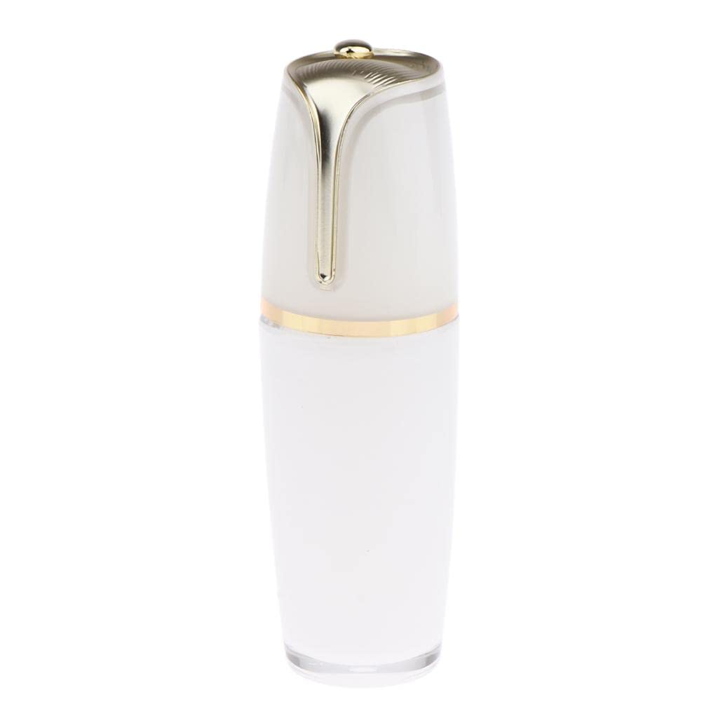 LOSA Empty Refillable Acrylic Pump Press Bottle Container Jar for Lotion 30ml-image-2