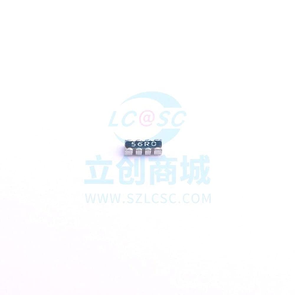 100 Pcs Network Exclusion 56R ohm ? ±1%0402x4 SMD, 2x1mm