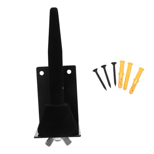 SUPVOX 1 Set Portable Flute Rack Clarinet Rack Flute Holder Clarinet Bracket Flute Bracket Durable Flute Rack Flute Clarinet Display Holder Clarinet Holder Flute Display Holder Black Iron