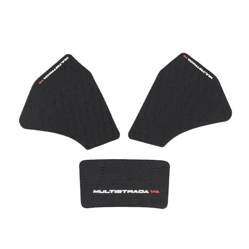 Protection réservoir pour Multistrada V4 S en carbone look antidérapant durable
