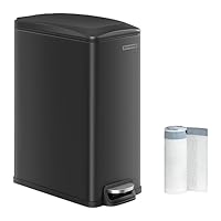 Amazon｜SONGMICS ゴミ箱 2分別 20L+30L 幅29cm 観音開き ペダル
