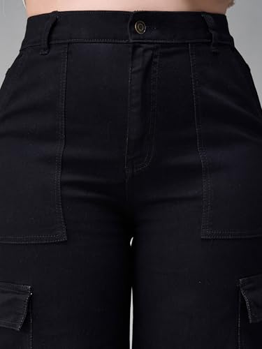Image of Miss Chase A+ Women's Bootcut High Rise Regular Stretchable Denim Jeans