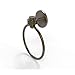 Allied Brass 7116D-ABR Satellite Orbit One Collection Dotted Accent Towel Ring, Antique Brass