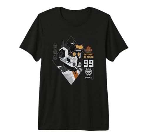 Star Wars The Bad Batch Tech t-shirt premium pour vos soirées streaming