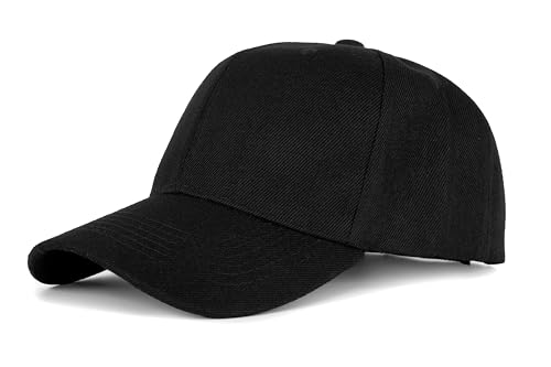 Image of Edoneery Men Women Baseball Cap-Low Profile Adjustable Washed Cotton Golf Dad Hat